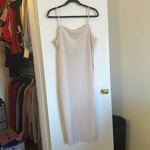 H&M Cream Midi Dress